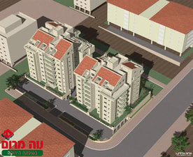 2 בניני דירות חדשים בשכונות הירוקות בכפר סבא