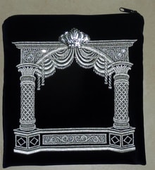 נרתיק לתפילין קטיפה t032