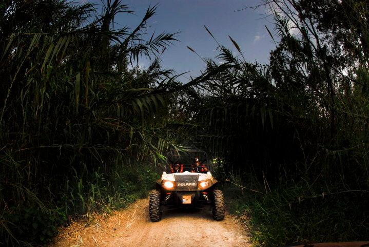 באגי בשטח ספארי לילה 4X4  