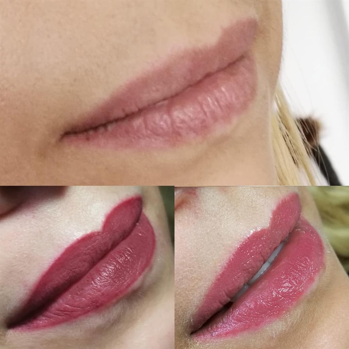 Beauty Studio by Tatyana Ilatov איפור קבוע גבות ואיליינר, לפני ואחרי  