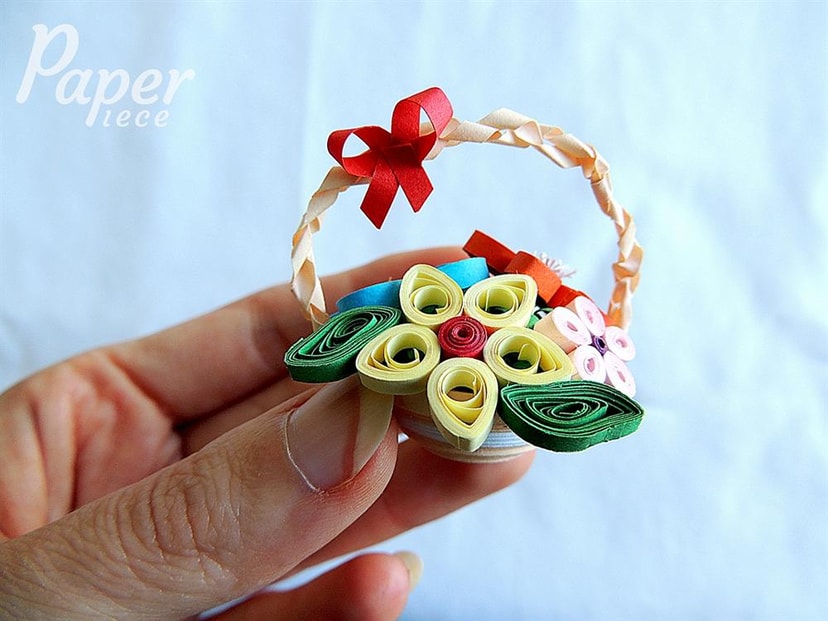 Paper Piece Art כרטיס ברכה מנייר  