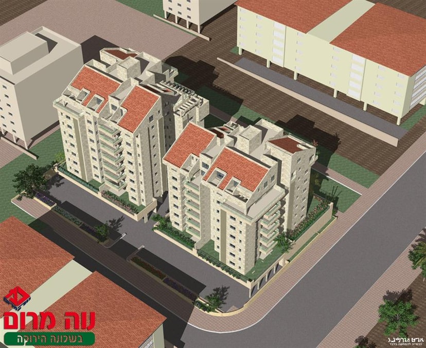 מרום הירוקה 2 בניני דירות חדשים בשכונות הירוקות בכפר סבא  