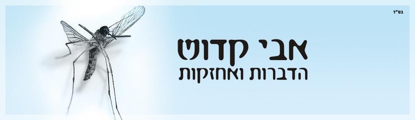 אבי קדוש - הדברות ואחזקות   