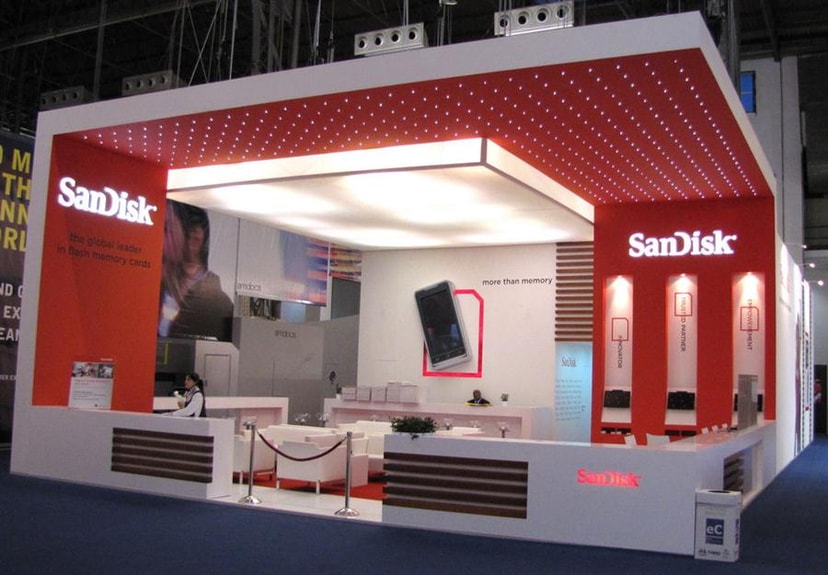 RM Studio SanDisk at Mobile World Congress 2010  