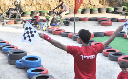 תיירות ואטרקציות איילת השחר קארטינג פדאלים בצפון  